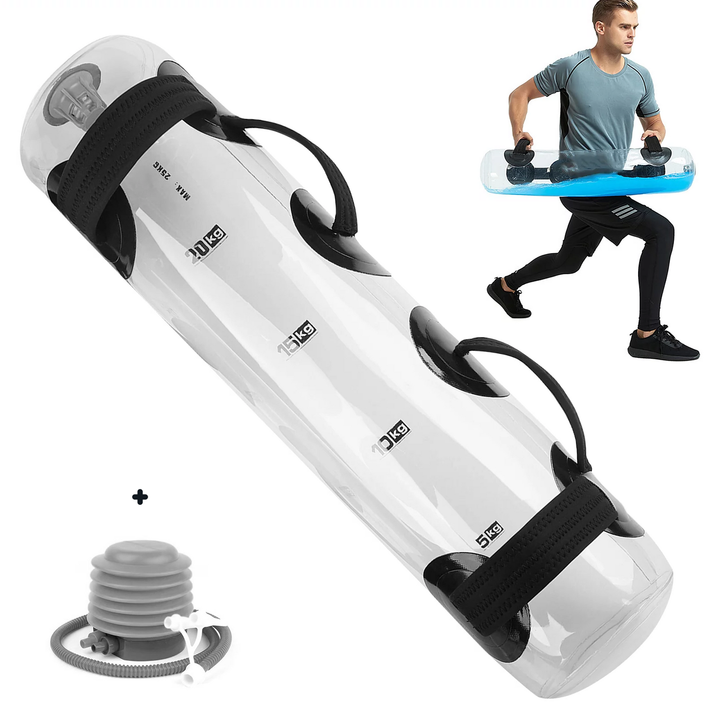 HydroPump - Water Weighted Workout Bag